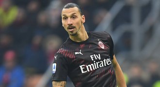 Ibrahimovicův návrat do Itálie nebyl gólový, Ronaldo i Lukaku váleli