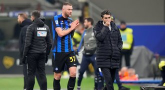 Škriniar vyloučen, Inter doma padl s Empoli a vedoucí Neapol mizí v dáli
