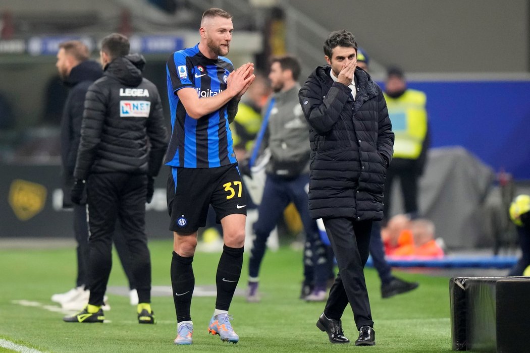 Inter doma nestačil na Empoli i kvůli vyloučení Milana Škriniara