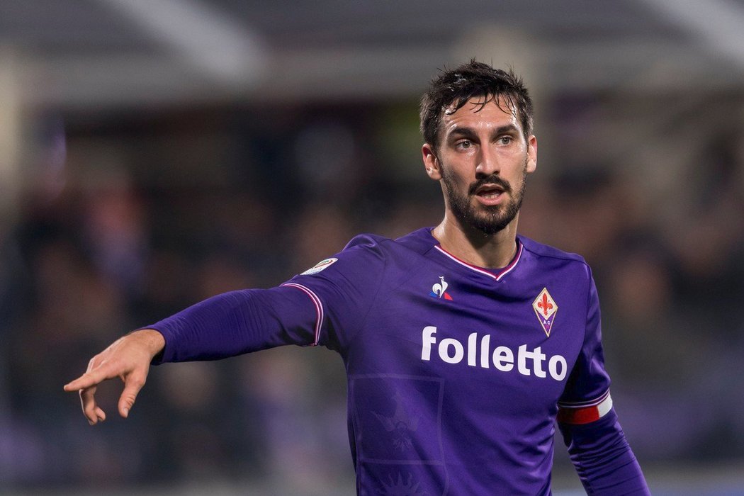 Kapitán Fiorentiny Davide Astori zemřel ve spánku