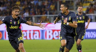 Ronaldo rozhodl o výhře Juventusu. Krejčí poprvé nastoupil a nachytal favorita
