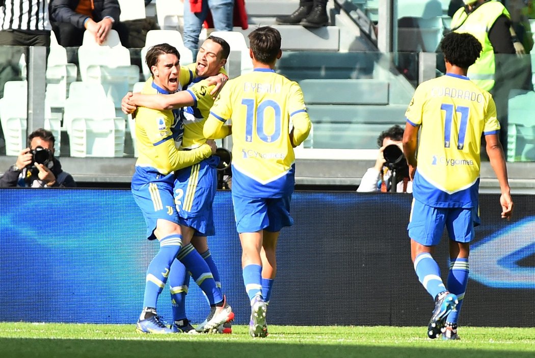 Juventus doma vyhrál 2:0 nad Salernitanou