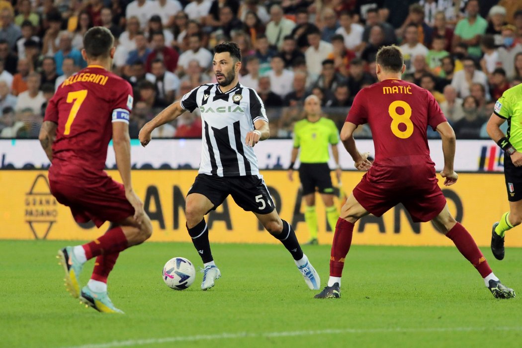 AS Řím schytalo debakl na půdě Udinese 0:4