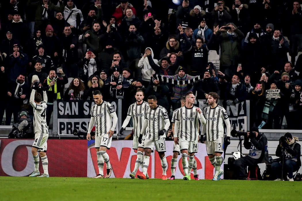 Juventus se raduje z gólu