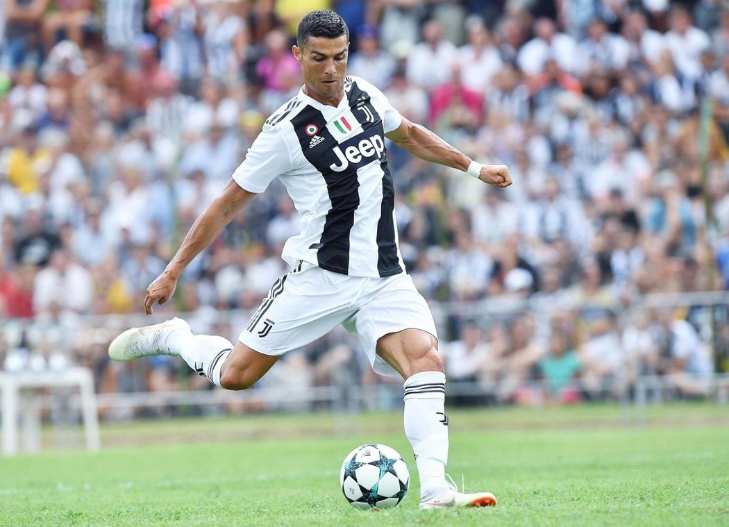 Cristiano Ronaldo vstřelil první branku v dresu Juventusu