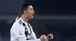 Juventus díky hvězdnému Ronaldovi i v deseti srovnal v Bergamu