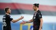 Zlatan Ibrahimovic měl pozitivní test na COVID-19 a AC Milán tak v 3. předkole Evropské ligy nepomůže