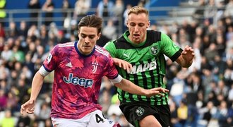 Sassuolo doma skolilo Juventus. Uspěl také AS Řím v souboji s Udine