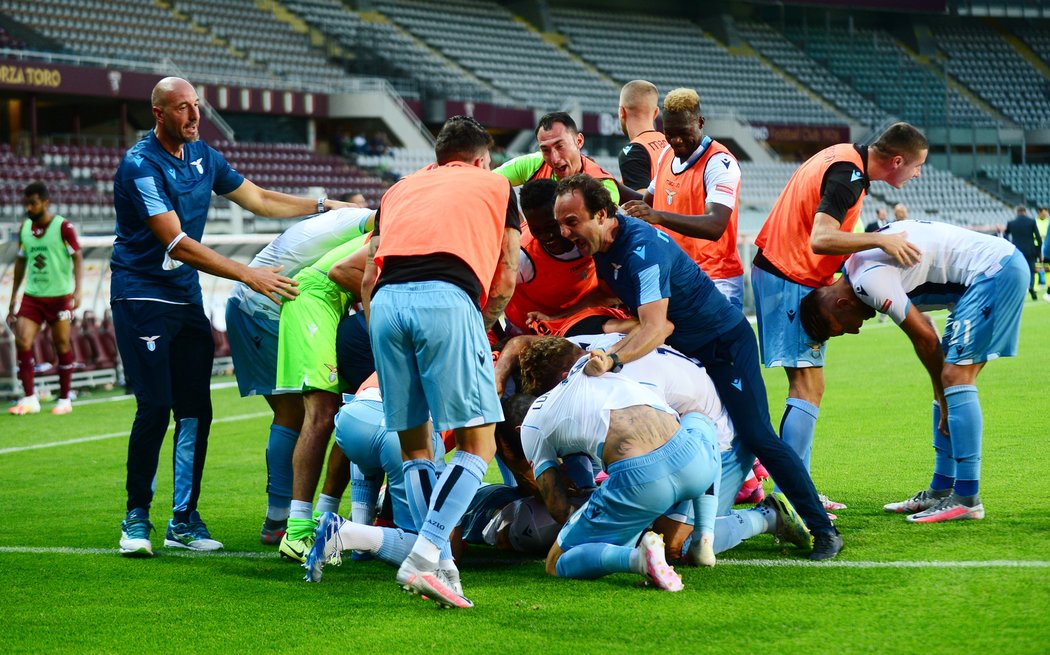 Lazio je v Serii A jen bod za vedoucím Juventusem