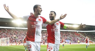 SESTŘIH: Slavia - Sparta 3:0. Domácí dominovali a jsou ve finále poháru