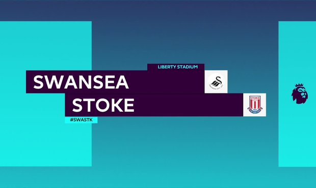 SESTŘIH Premier League: Swansea - Stoke 1:2