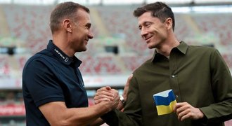 Lewandowski podpoří Ukrajinu na MS: Nemůžu předstírat, že se nic neděje