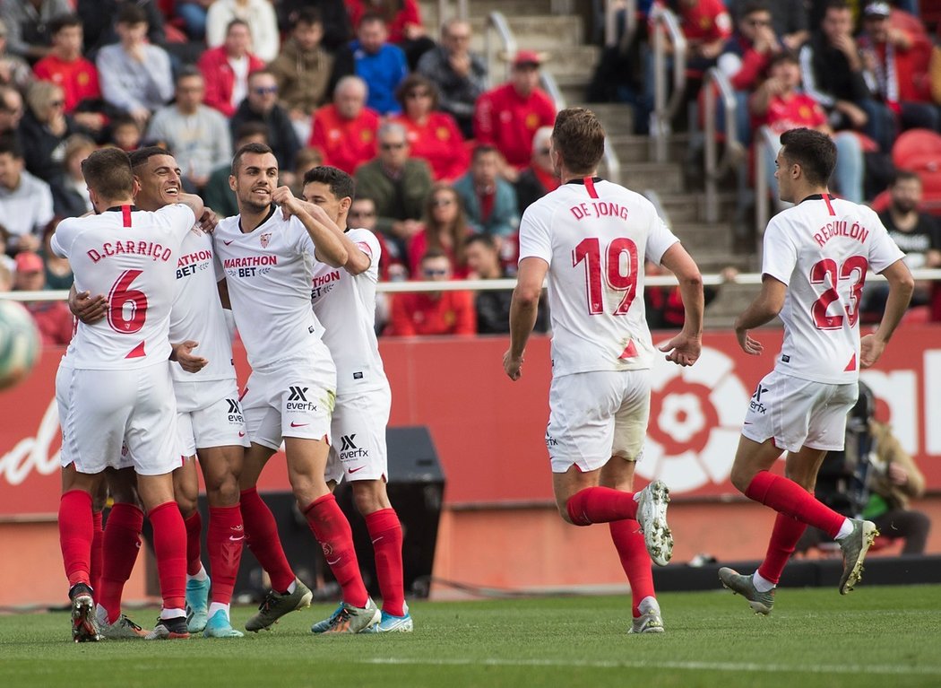 Sevilla zvítězila na hřišti Mallorcy