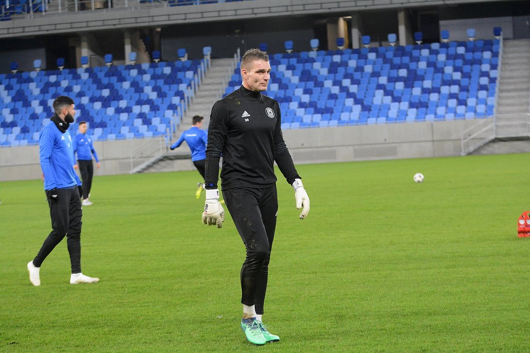 Miloš Buchta na otevření stadionu Tehelné pole