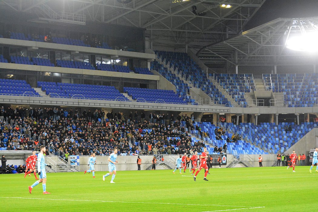 Sigma vyhrála přátelský zápas, který otevřel nový stadion Slovanu Bratislava