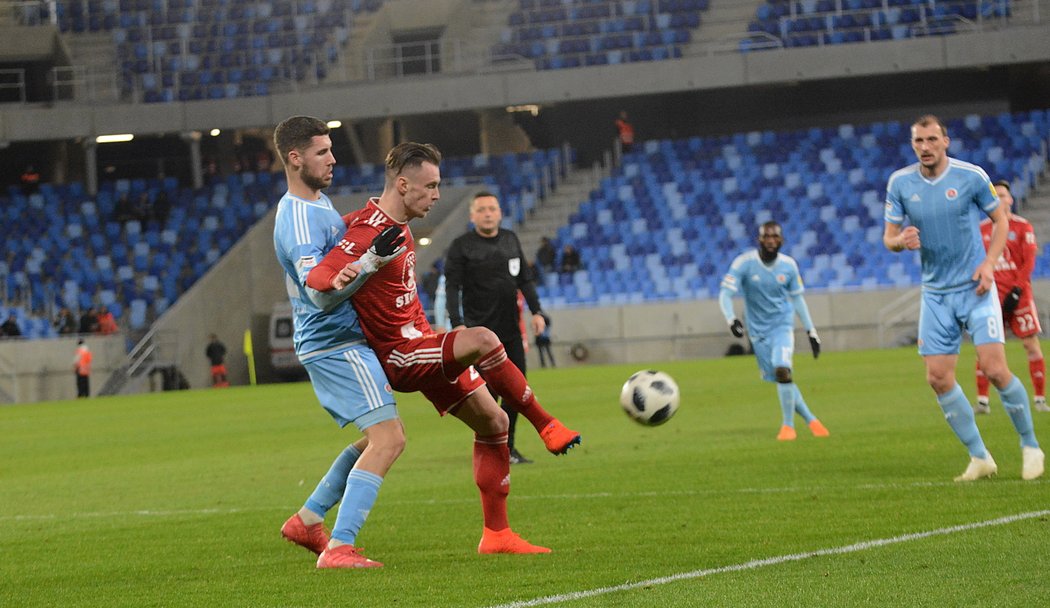 Sigma vyhrála přátelský zápas, který otevřel nový stadion Slovanu Bratislava