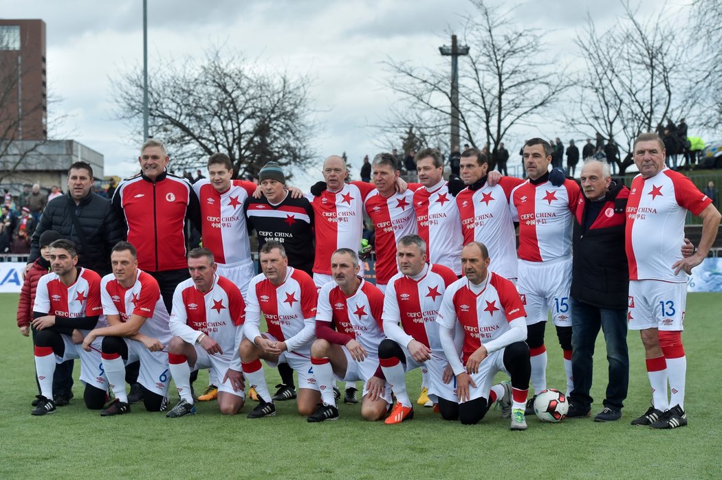 Tým veteránů Slavie nad 45 let