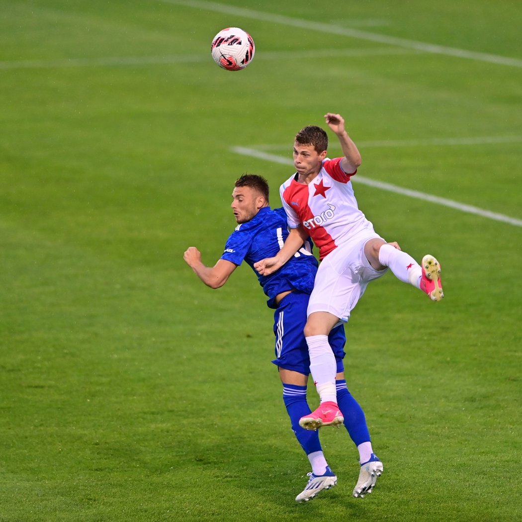 Slavia hraje první přípravný zápas s Olympiakosem