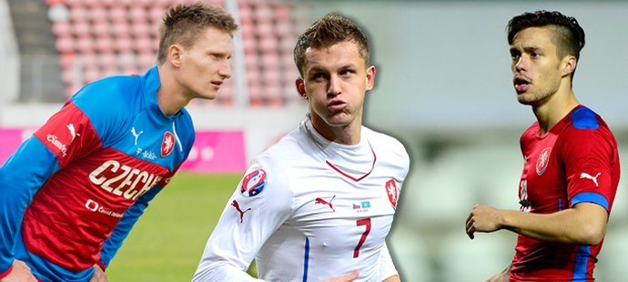 Milan Škoda, Tomáš Necid, nebo Václav Kadlec? Kdo by měl podle vás dostat šanci na hrotu českého útoku v zápase proti Islandu?