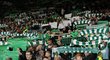 Fanoušci skotského Celticu slaví ligový titul