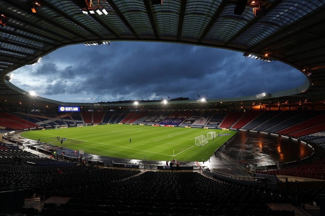 Hampden Park bude domovem českého týmu pro první dva zápasy