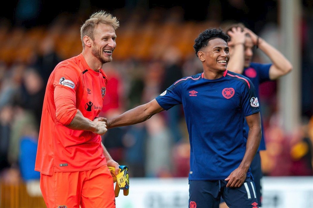 Zdeněk Zlámal se stal oporou skotského týmu Heart of Midlothian