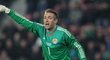 Skotský brankář Allan McGregor udržel proti Čechům čisté konto