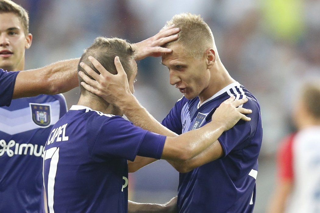 Anderlecht neměl v odvetě se Slavií moc práce