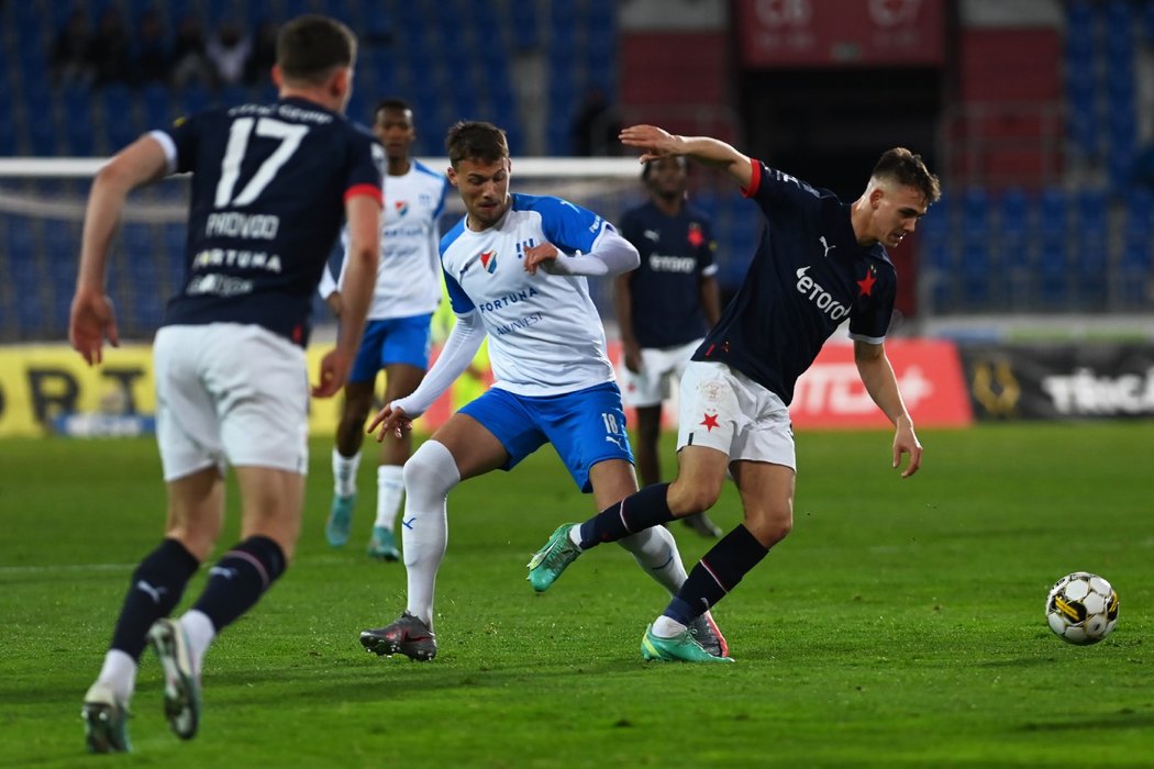 Matěj Jurásek dal Baníku v aktuální sezoně už čtyři góly