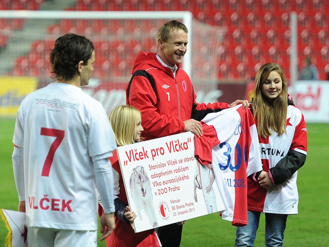 Stanislav Vlček se loučil s fotbalovou kariérou