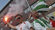 Fanoušci fotbalistů Slavie a Bohemians 1905 společně 16. července protestovali před Synot Tip Arenou v Praze. Chtěli tak vyjádřit nesouhlas se stěhováním Bohemians 1905 do Edenu.