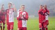 Radost hráčů Slavie po výhře nad Bohemians