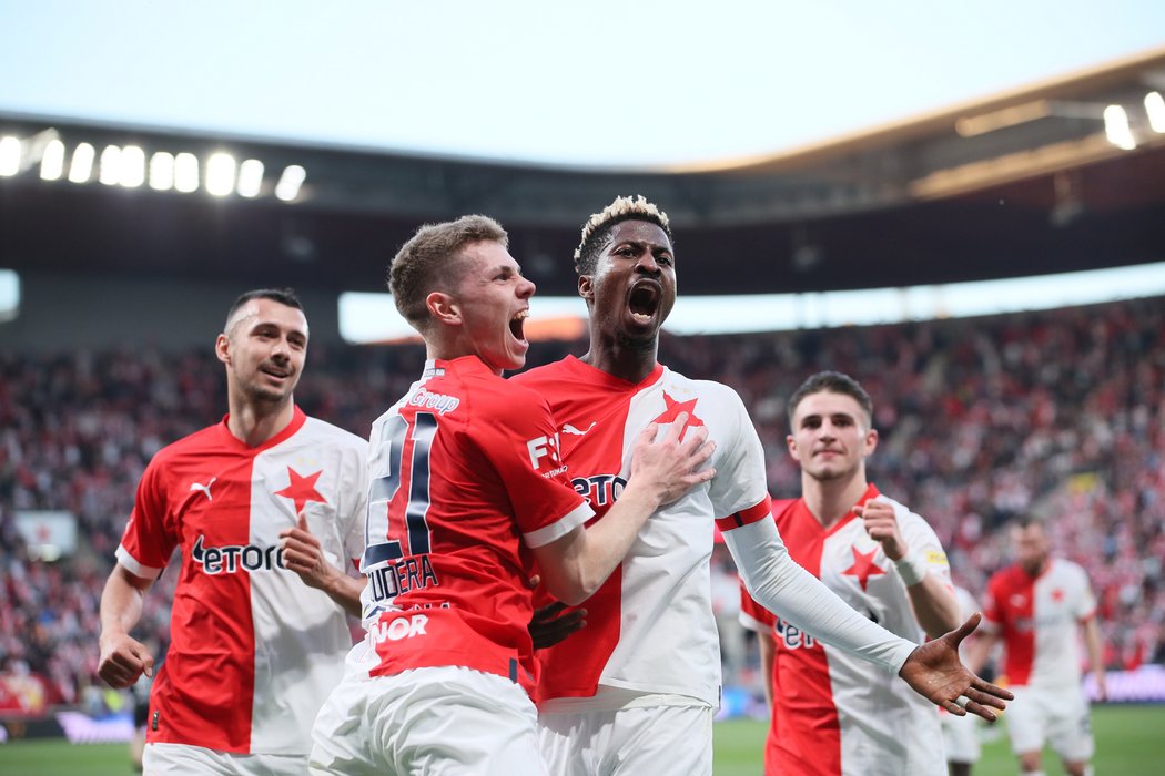 Slavia si proti Bohemians vypracovala už v prvním poločase třígólový náskok