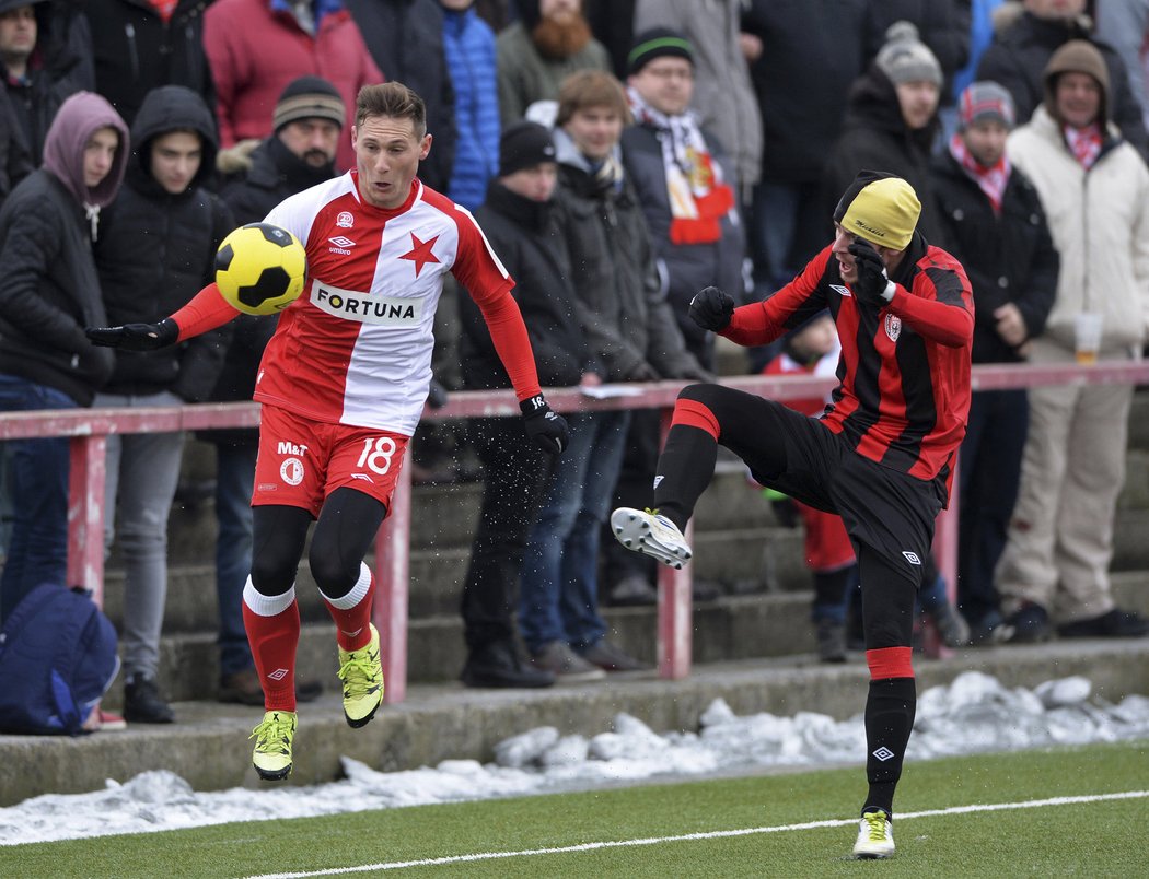 Jan Bořil, zimní posila Slavie.