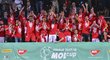 Slavia splnila předsezónní cíl a slaví triumf v pohár
