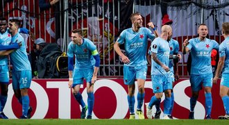 Kodaň - Slavia 0:1. Důležitou výhru vystřelil prvním gólem Matoušek
