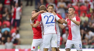 Slavia - Levadia Tallinn 2:0. Škoda a Van Kessel zachránili postup
