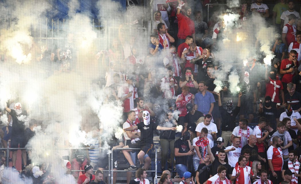 Slavia dostala za chování svých fanoušků v Olomouci pokutu