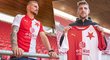 Fotbalová Slavia představila nové posily Jakuba Horu a Ladislava Takácse