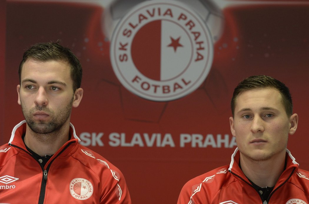 Nová posila fotbalové Slavie Josef Hušbauer