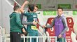 Mahir Emreli svůj gól proti Slavii oslavil se zraněným Tomášem Pekhartem