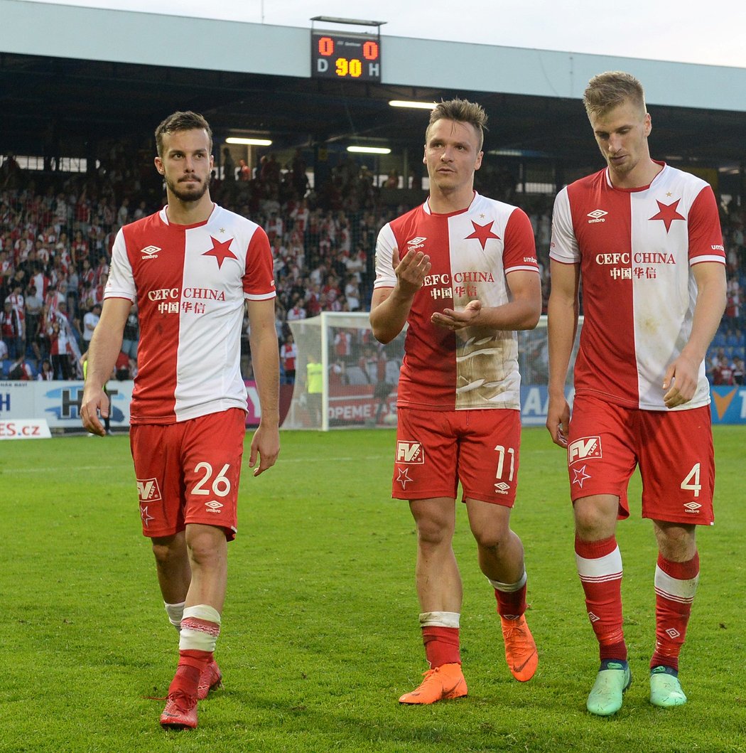 Slavia se Slovanem jen remizovala