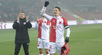 CELÝ SESTŘIH: Slavia – Boleslav 2:1. Sešívaní v euforii a nahání Plzeň