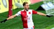 Slavia porazila Olomouc i díky dvěma brankám Jana Kuchty