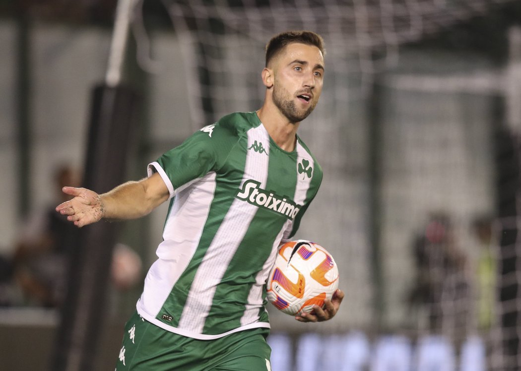 Panathinaikos vedl, ale Slavia drama v Aténách zvládla