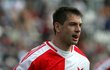 Pavel Kuka v dresu Slavie. Za šéfa Rosena se postavil za mužstvo a pak v klubu skončil