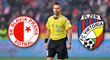 Rozhodčí Radek Příhoda se připravuje na šlágr Slavia - Plzeň