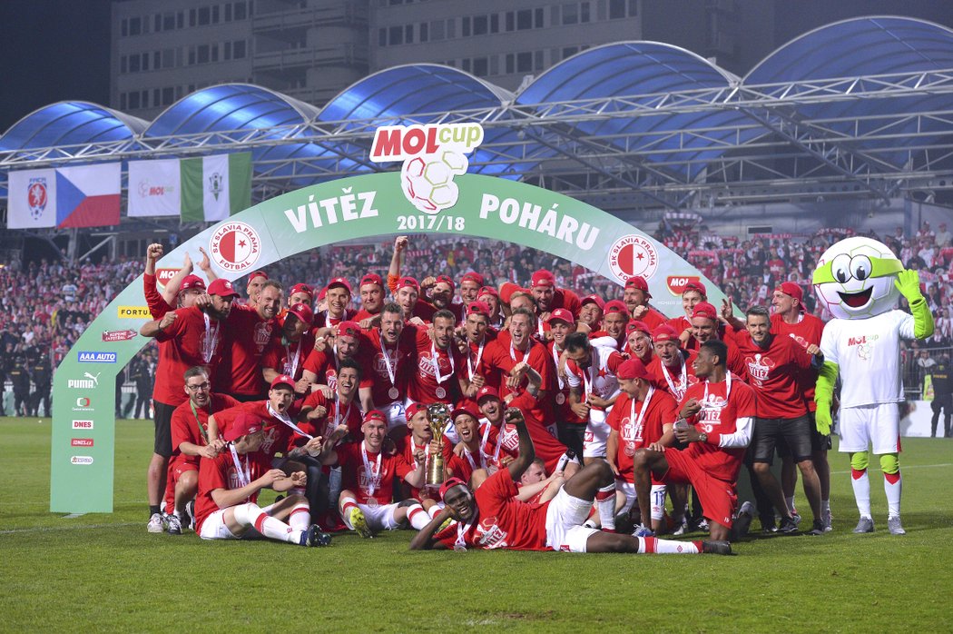 Obrovská radost slávistických fotbalistů