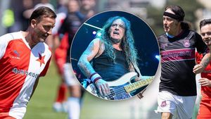 Iron Maiden porazili Šmicera a spol., Poborský nahrál na gól šéfu Harrisovi