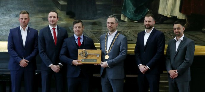 Slávisté převzali po vyhraném derby klíč od Prahy